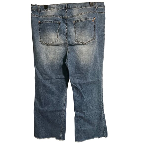 Wallflower Fearless Curvy Super High Rise Jeans Size 24W - Picture 2 of 10